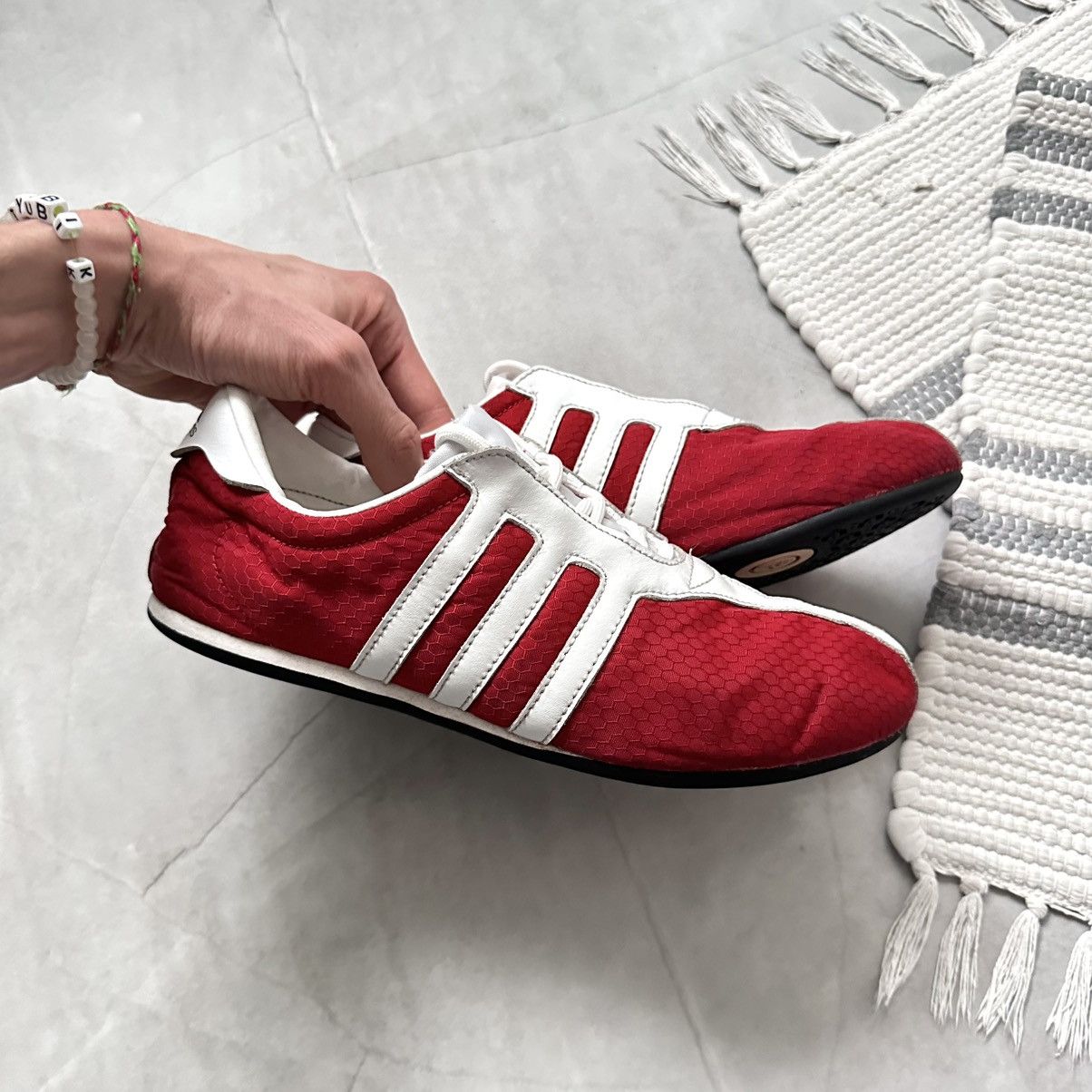 Adidas 2002s Adidas Shosan Lea Yohji Yamamoto Style Boxing Sneakers Size US 7.5 / EU 40-41 - 3 Thumbnail