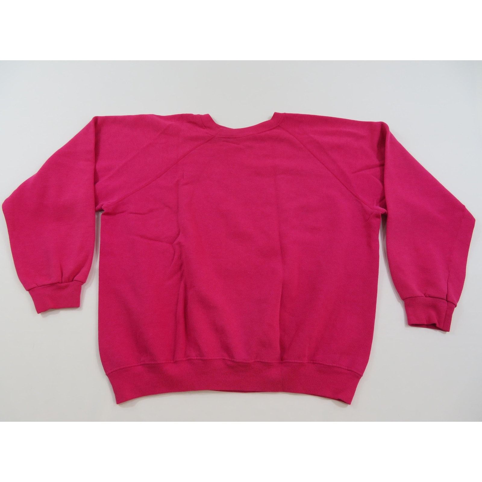 Hanes Vail Colorado Sweatshirt, Raglan Sleeve, Pink Sz XL 1980s Size XL / US 12-14 / IT 48-50 - 2 Thumbnail