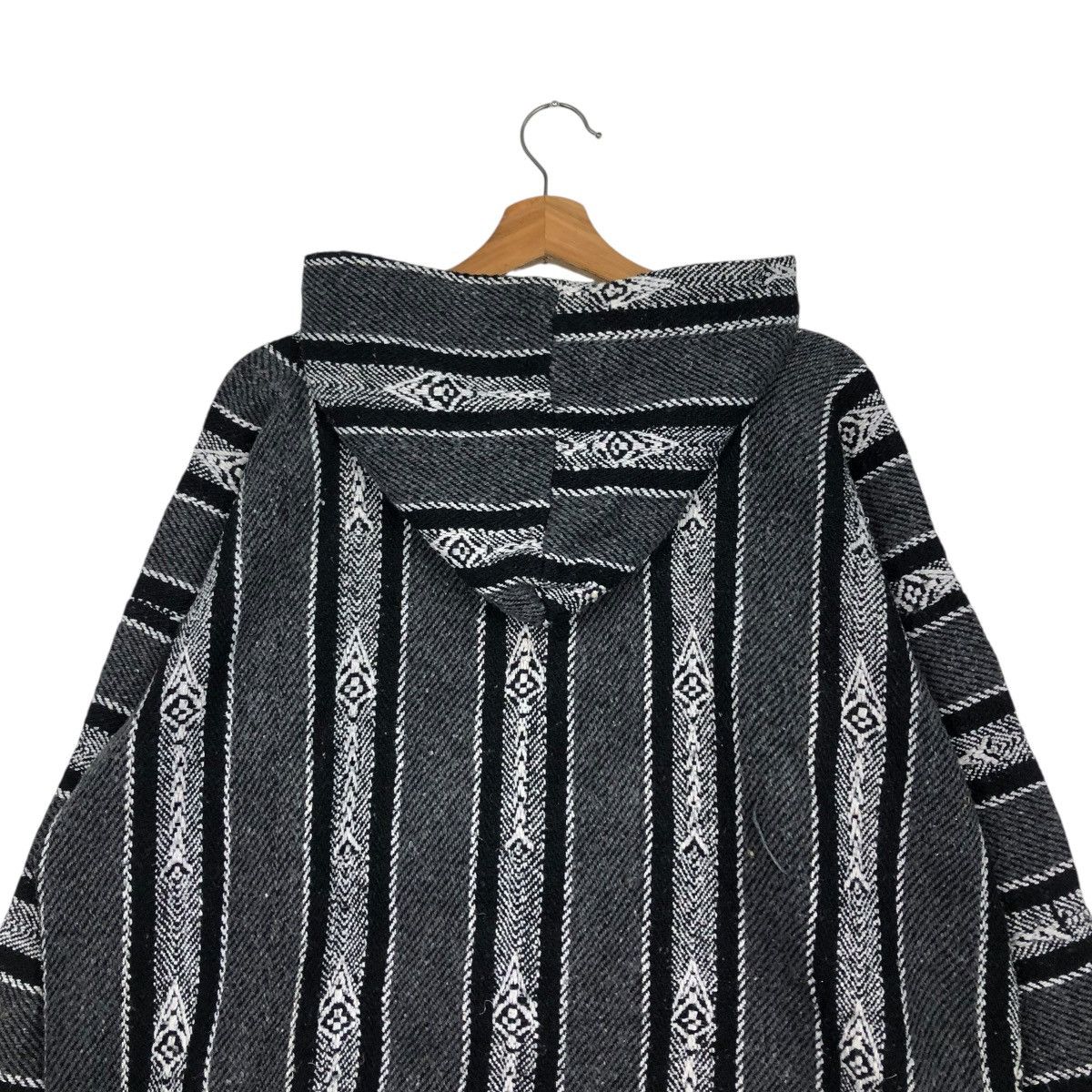 Vintage 🔥VINTAGE PULL OVER HOODIE NAVAJO DESIGN TEJIDOS EL ESFUERZO Size US M / EU 48-50 / 2 - 11 Thumbnail