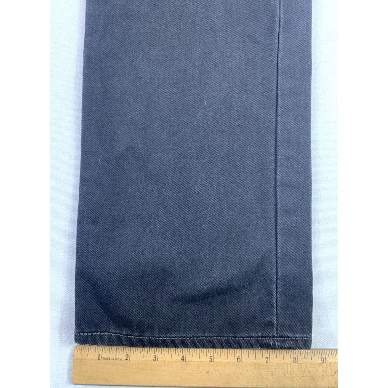 Levi's Levi's 501 Jeans Black Men 38x32 Button fly made in Mexico Straight leg (Fits 38x31) Size US 38 / EU 54 - 3 Thumbnail