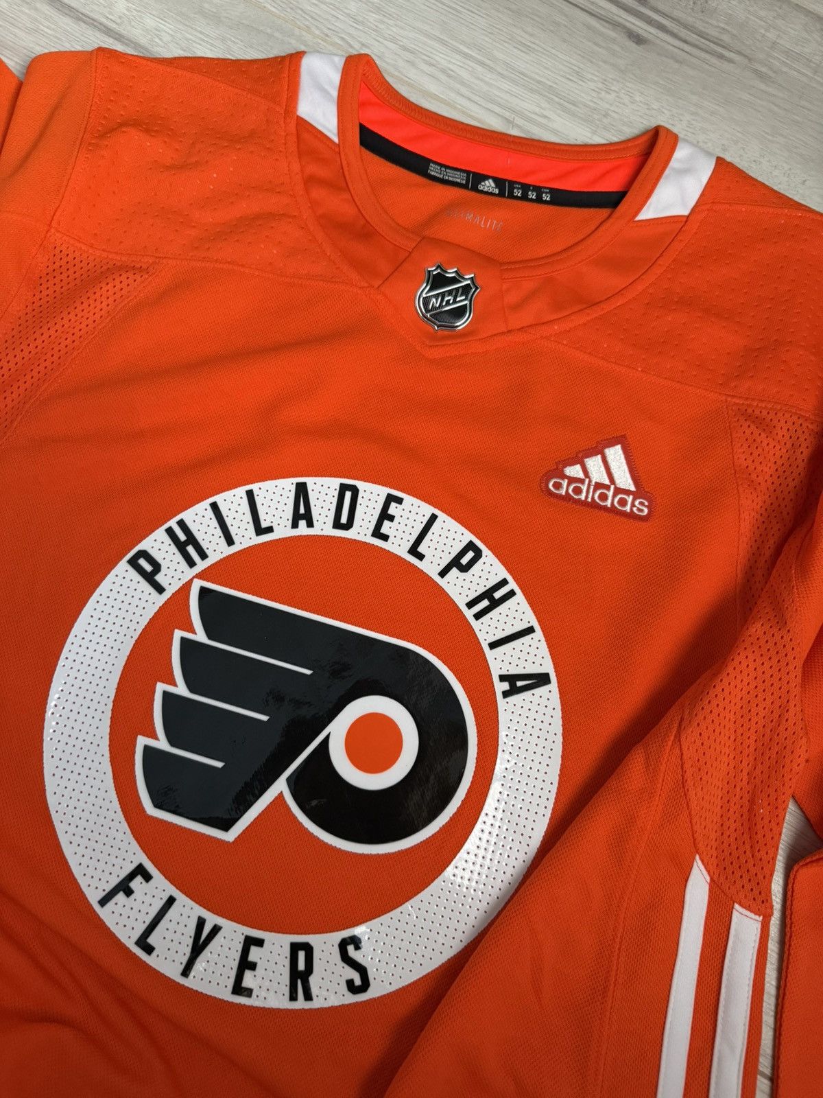 Adidas × NHL × Vintage Adidas Mens Philadelphia Flyers Authentic Hockey Jersey Size US L / EU 52-54 / 3 - 3 Thumbnail