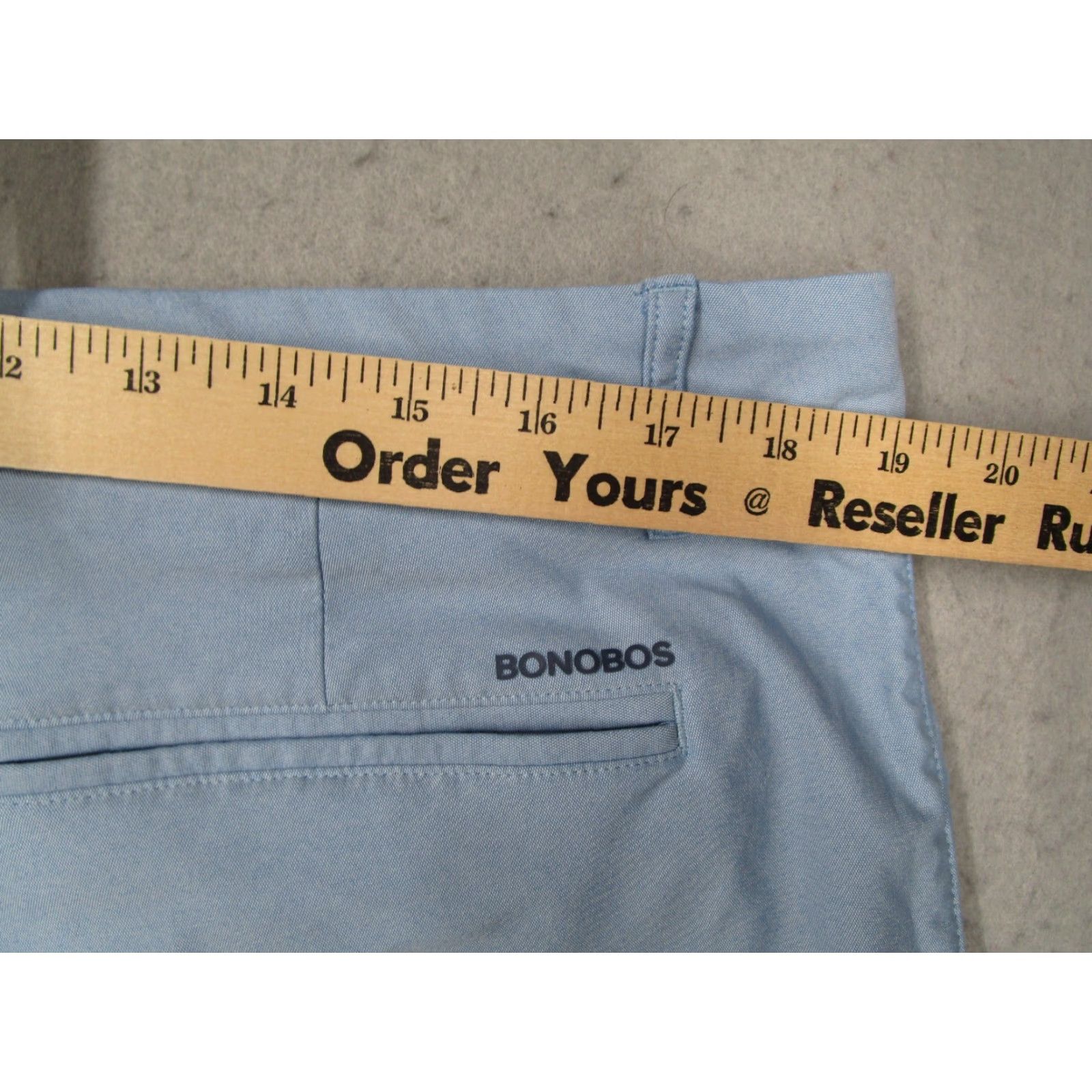 Bonobos Bonobos Golf Shorts Mens 38 Blue Flat Front 10" Walk Casual Performance Golfing Size US 38 / EU 54 - 6 Thumbnail