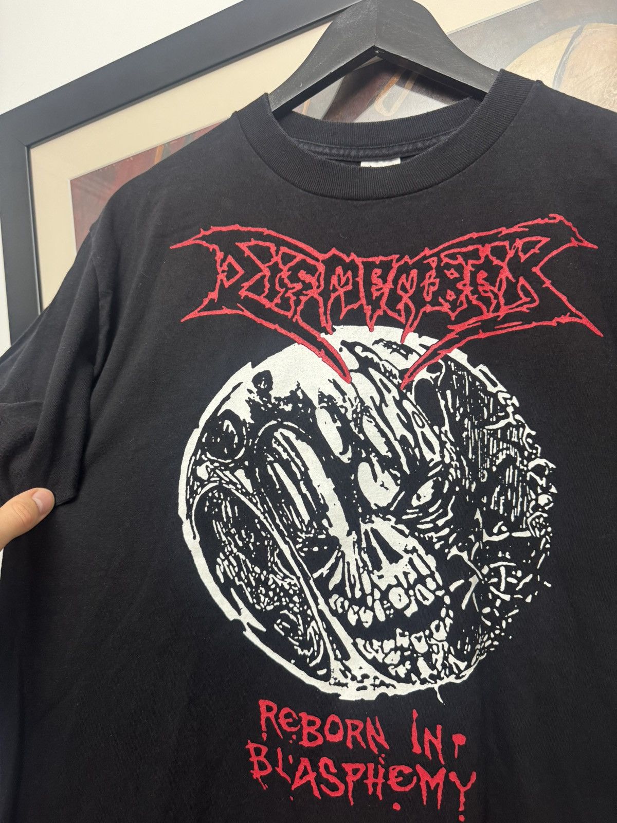 Band Tees Dismember Death Metal Band Tee Vintage Reborn In Blasphemy Size US M / EU 48-50 / 2 - 2 Thumbnail