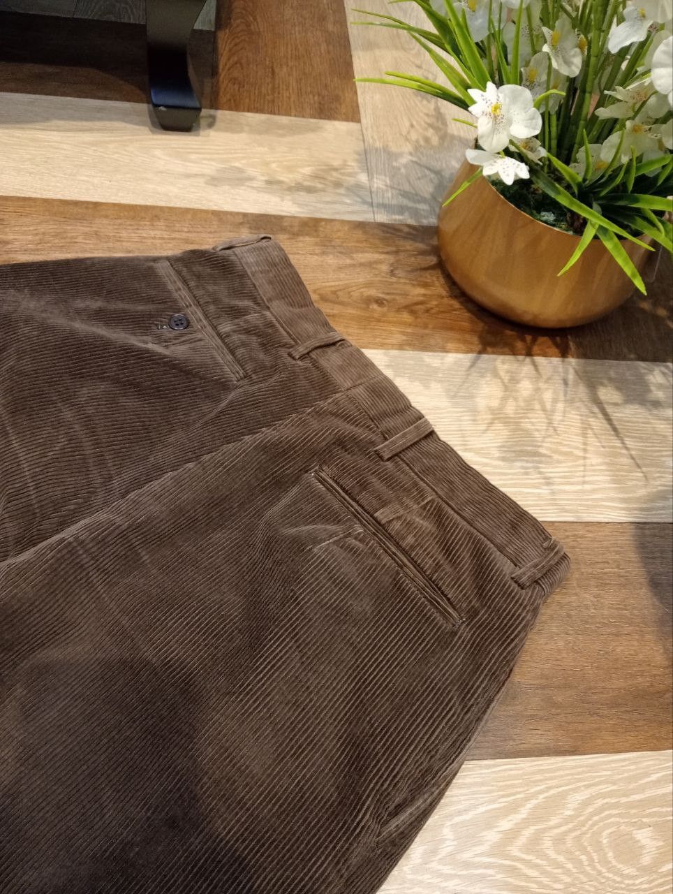 Yohji Yamamoto VINTAGE YOHJI YAMAMOTO AAR DURBAN BAGGY CORDUROY PANTS Size US 30 / EU 46 - 10 Thumbnail