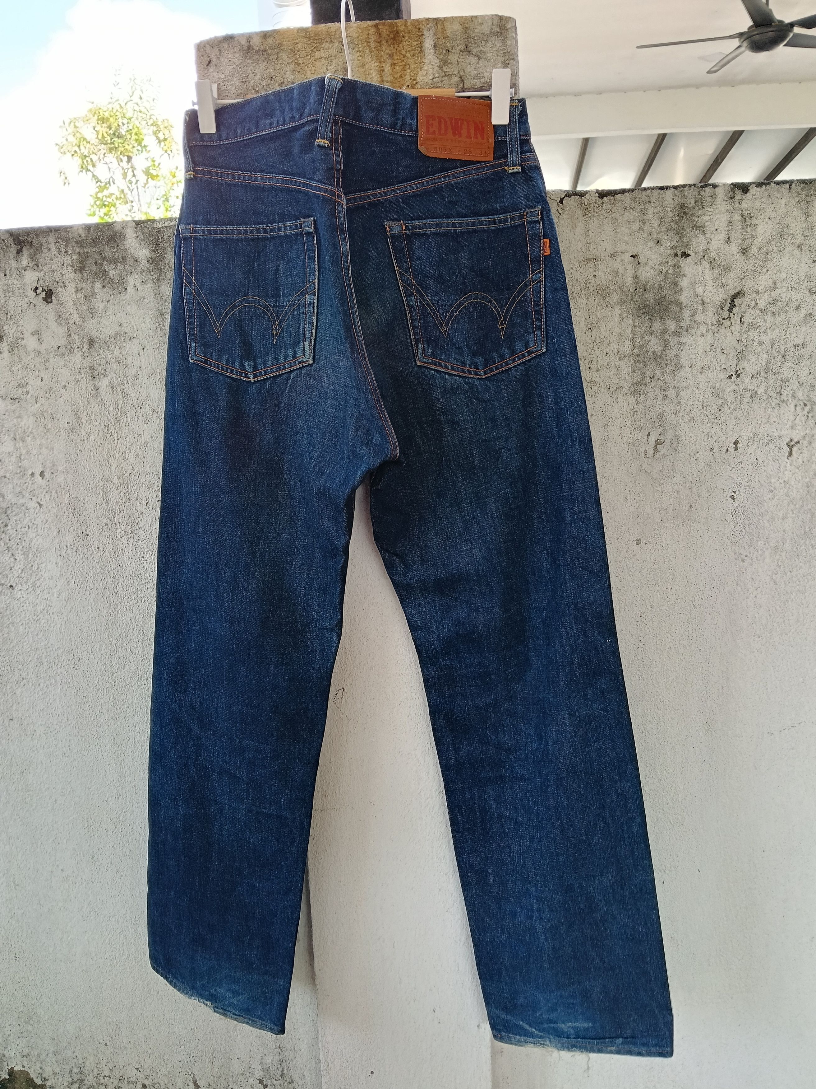 Edwin 💥 Edwin 505X Japanese Selvedge Denim💥 Size US 29 - 8 Thumbnail