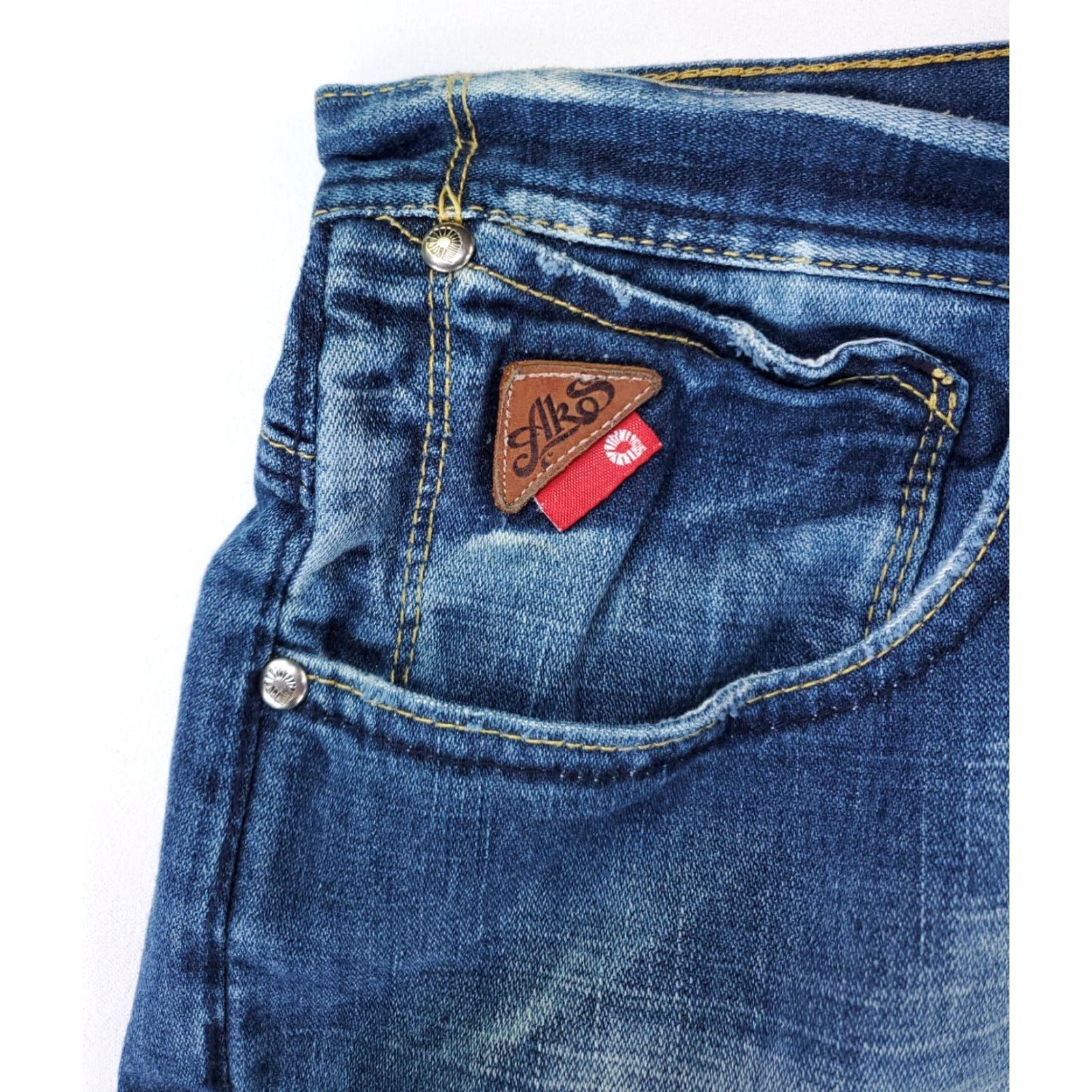 Akademiks AKADEMIKS Jeans Blue Embroidered Wide Leg Baggy Skater Mens 38 x 31.5 Blue Embroidered Wide Leg Skater Baggy Mens 38 x 31.5 Size US 38 / EU 54 - 3 Thumbnail