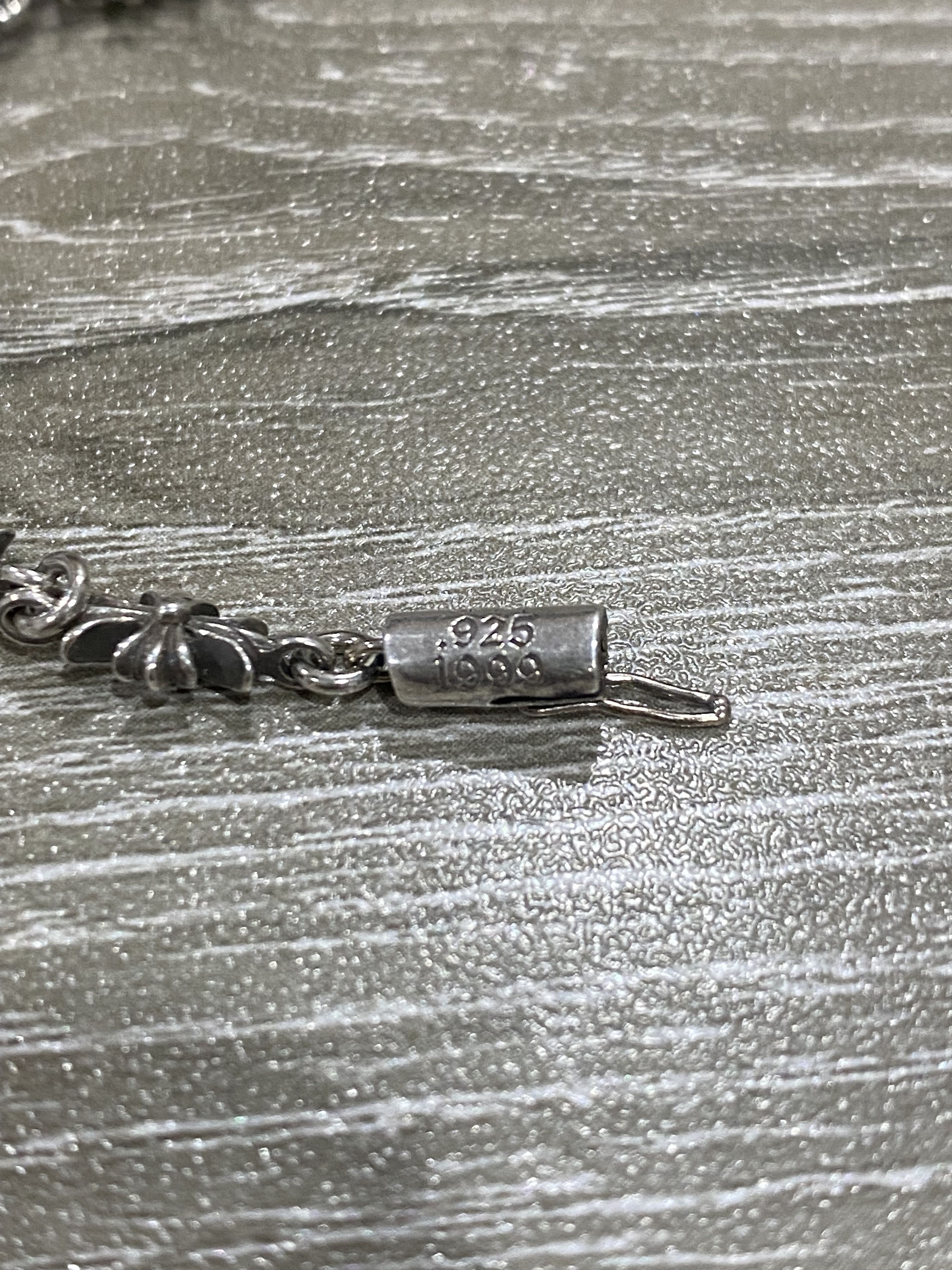 Chrome Hearts Chrome Hearts Tiny E Plus Bracelet 12 Link Size ONE SIZE - 9 Thumbnail
