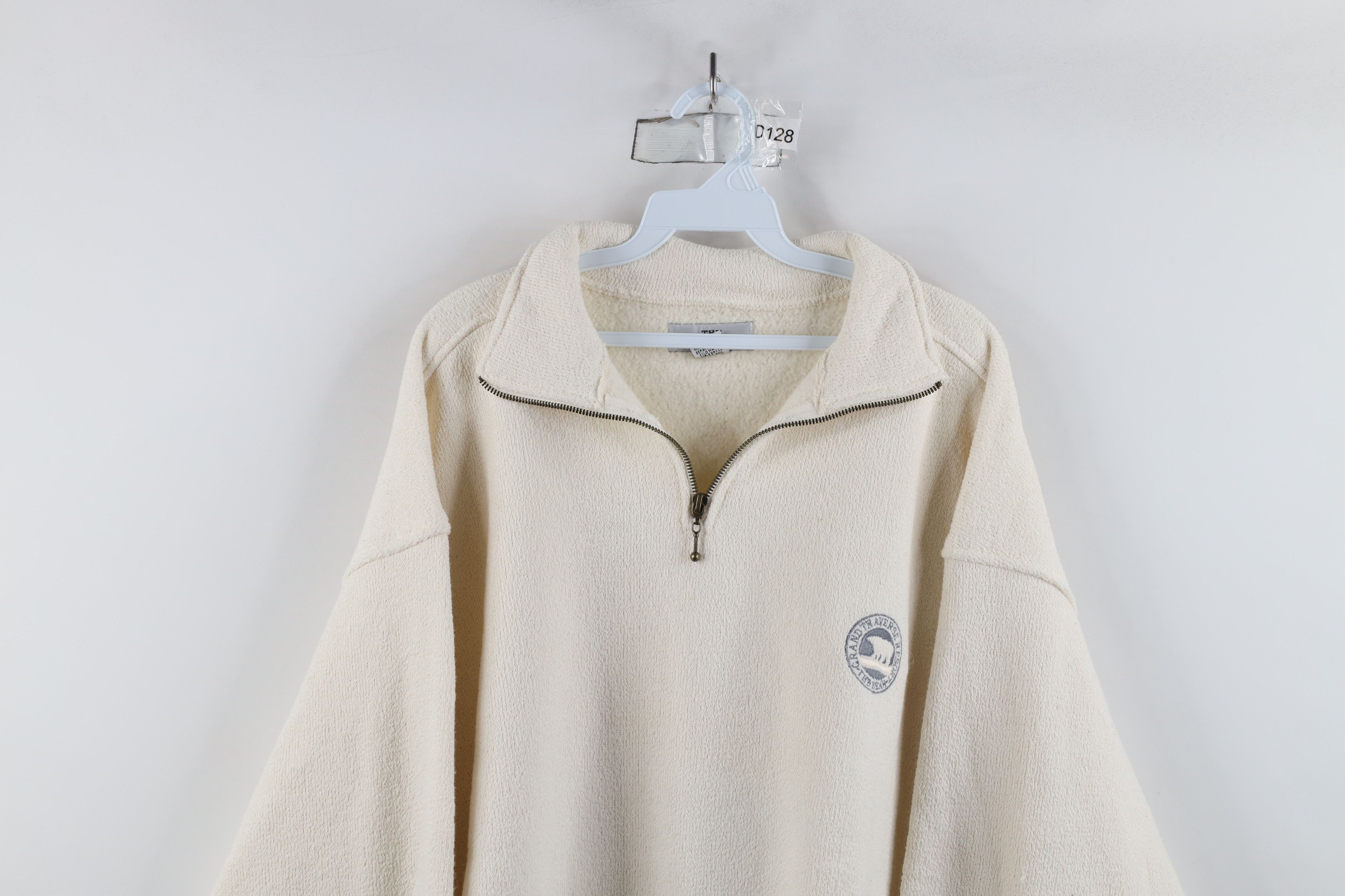Vintage Vintage 90s Cloth Grand Traverse Resort Half Zip Sweater USA Size US XXL / EU 58 / 5 - 2 Thumbnail