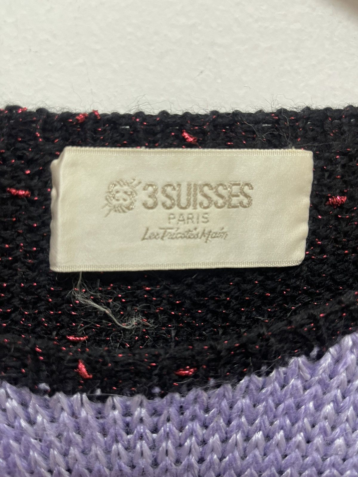 Japanese Brand Vintage Knitwear Designer Paris Artist Size M / US 6-8 / IT 42-44 - 4 Thumbnail