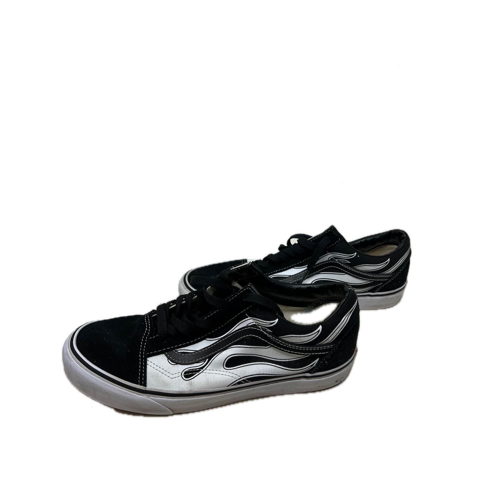 Vans Vans Old Skool Flame Tie Skate Shoes Mens 10 Size US 10 / EU 43 - 2 Thumbnail