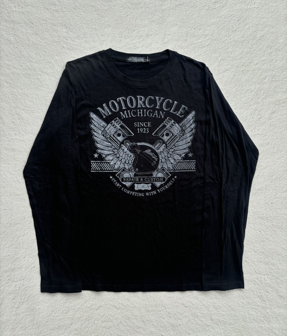Indian Motorcycle Y2k Balmy&awaking Motorcylecle Michigan Longsleeve Size US M / EU 48-50 / 2 - 1 Thumbnail