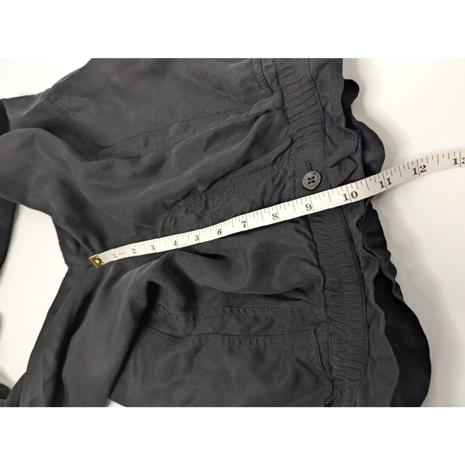 Vintage Wilfred Pant Womens Size 2 Black Pull On Lyocell Trousers Casual Pants Size 26" / US 2 / IT 38 - 7 Thumbnail