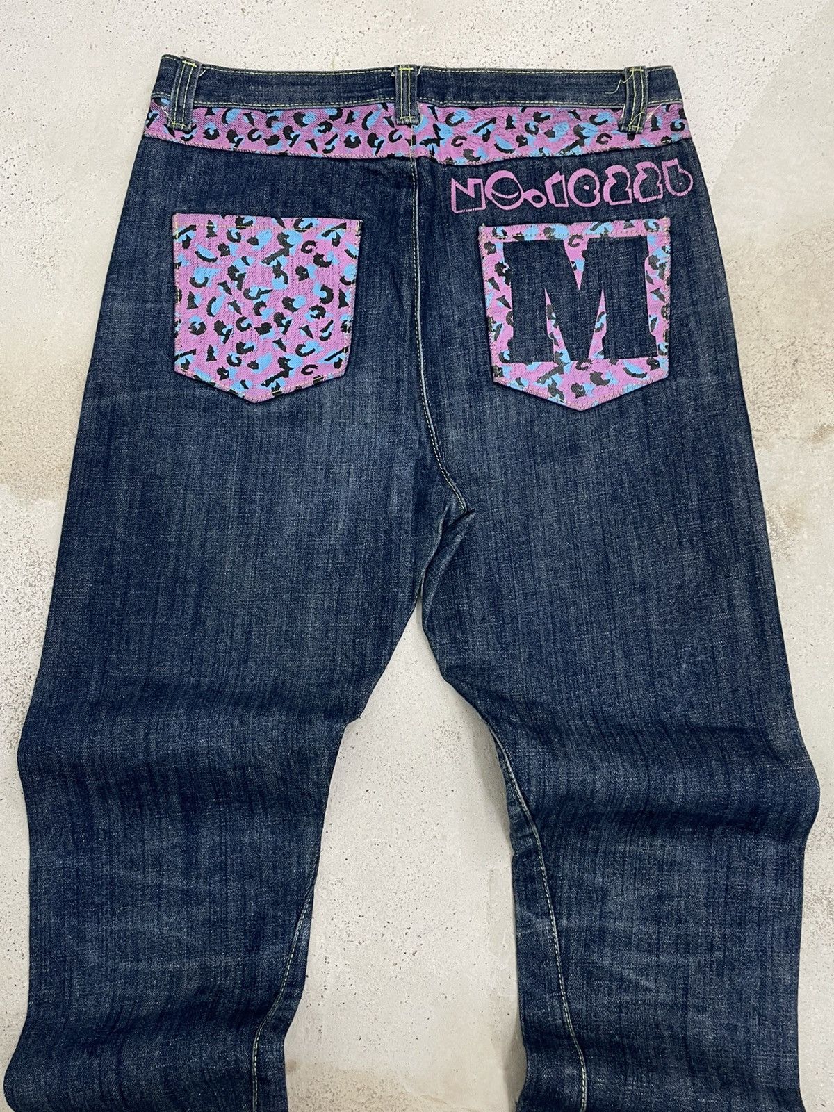 Japanese Brand Vintage Japan Designer 90’S MPLQ Streetwear ‘Clash’ Denim Size US 31 - 8 Thumbnail