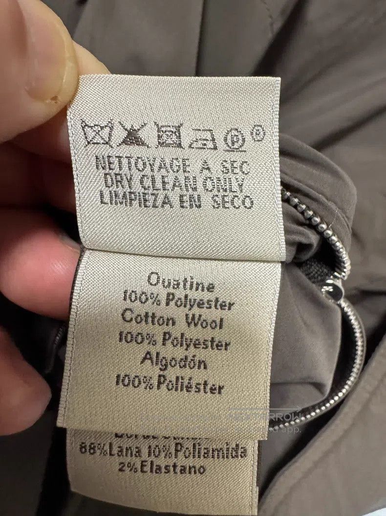 Hermes Hermes Vest with Side Slits and Silver Studs on Both Sides Size US XL / EU 56 / 4 - 8 Thumbnail