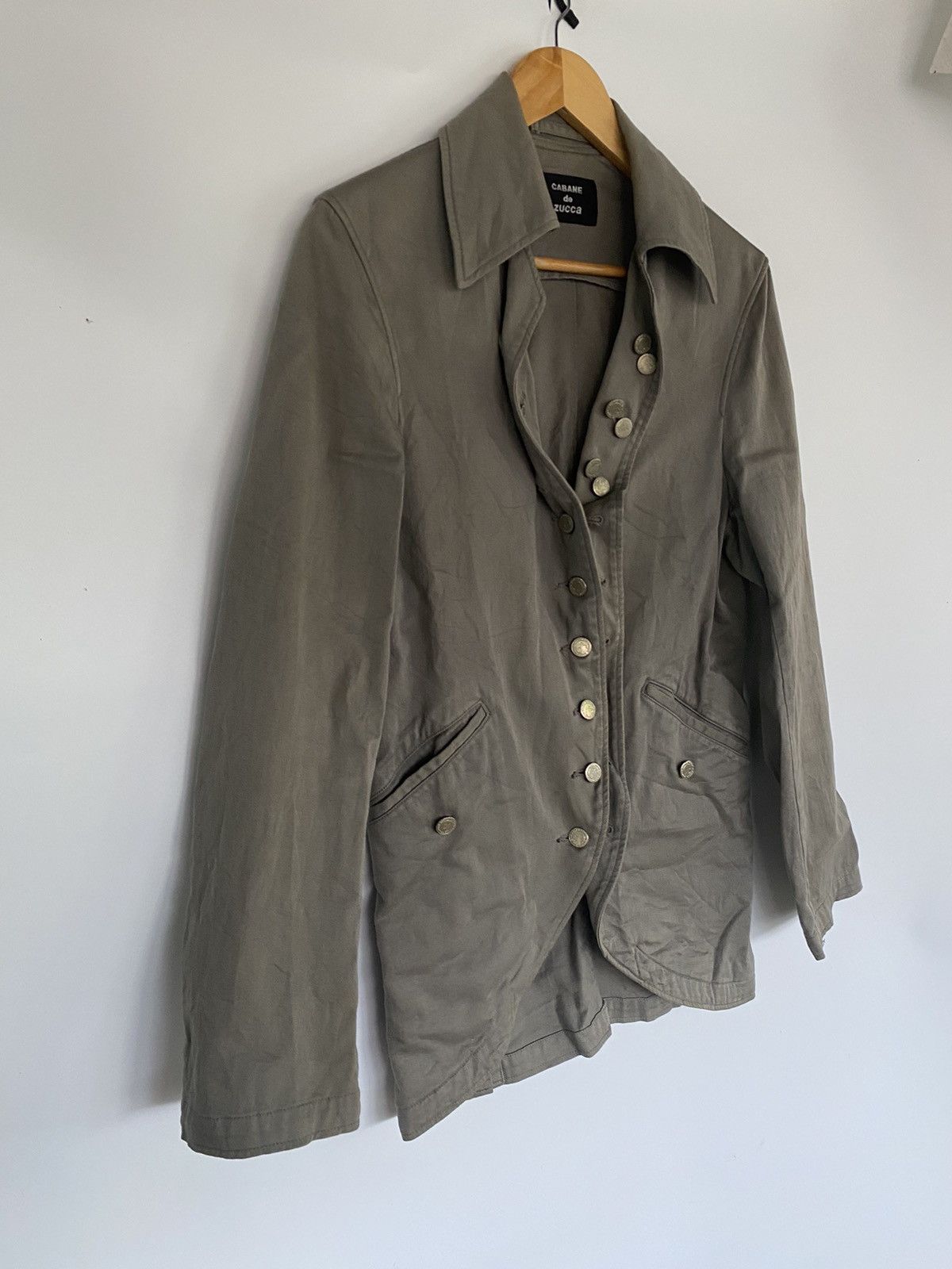 CABANE de ZUCCa Cabana De Zucca Ladies Button up Jacket Size S / US 4 / IT 40 - 3 Thumbnail