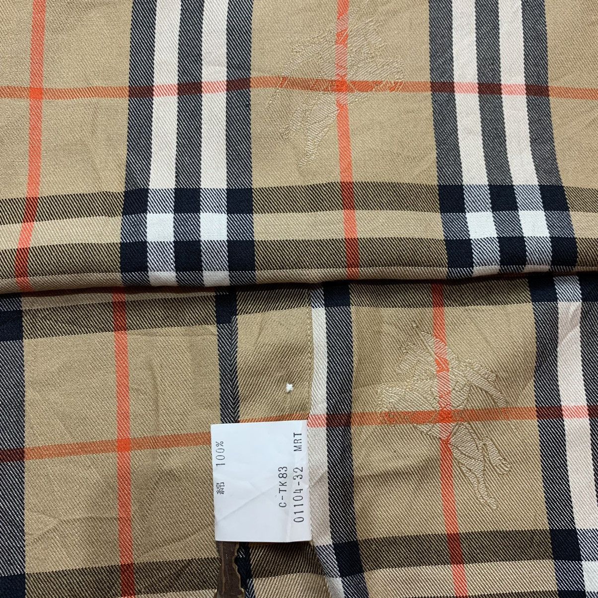 Burberry Vintage burberrys monogram shadow horse nova check shirt Size US L / EU 52-54 / 3 - 10 Thumbnail