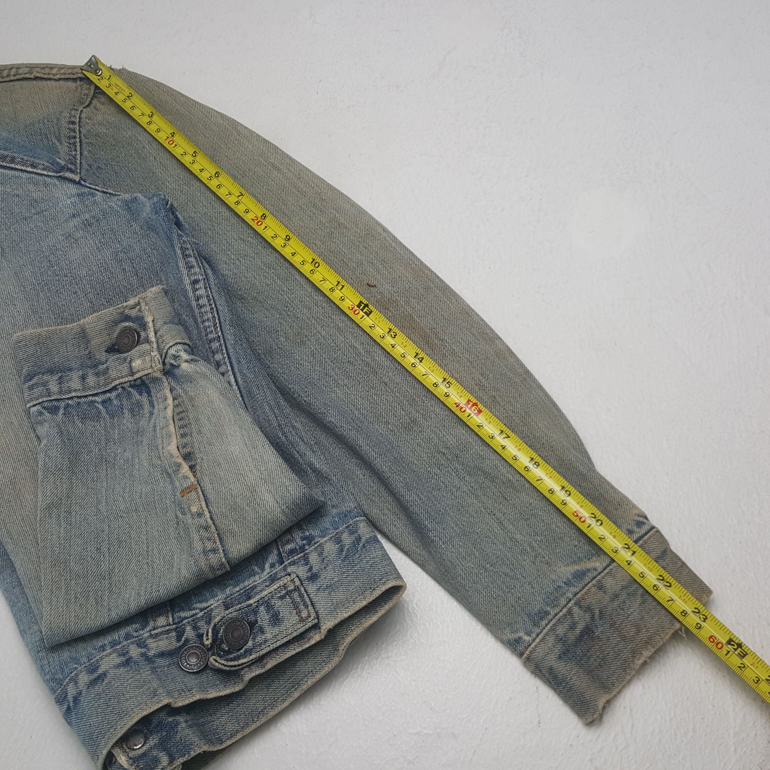 Levi's Vintage Levi's PTCS American Bikers Denim Jacket RR26 Size US XS / EU 42 / 0 - 7 Thumbnail