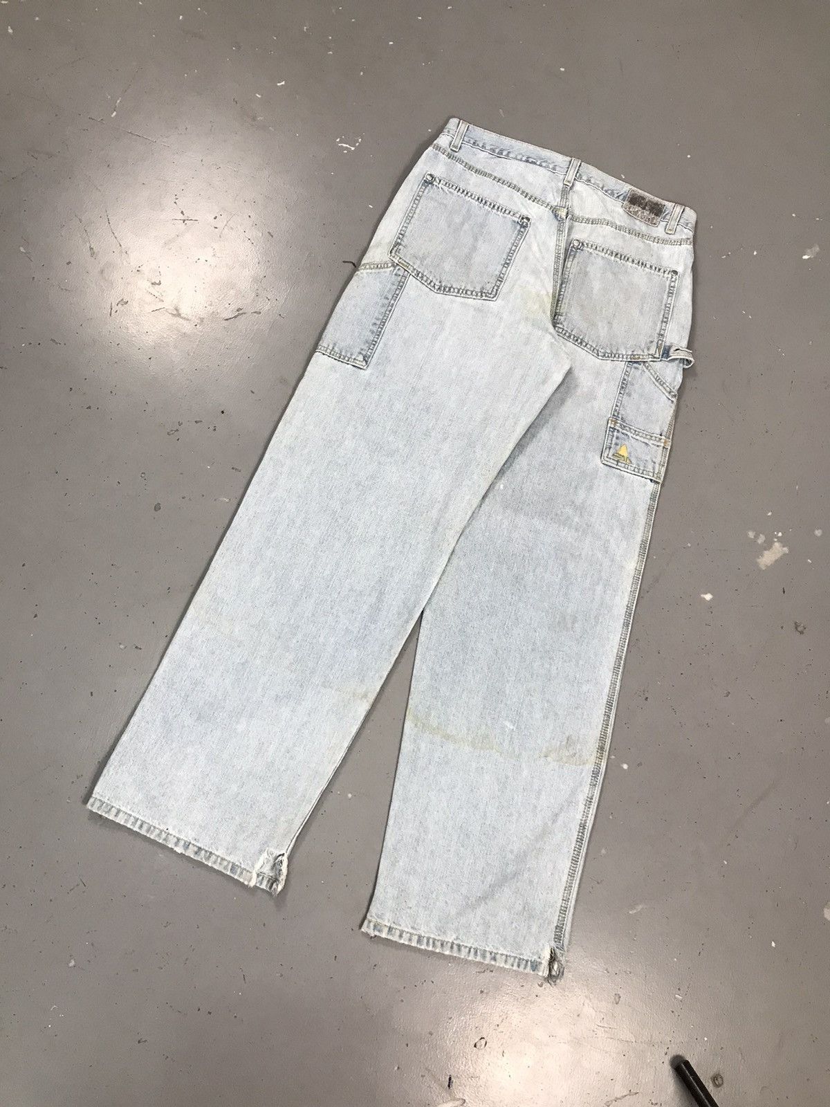 Levi's × Vintage Vintage Levi’s Strauss & co silver tab carpenter denim pant Size US 34 / EU 50 - 7 Thumbnail