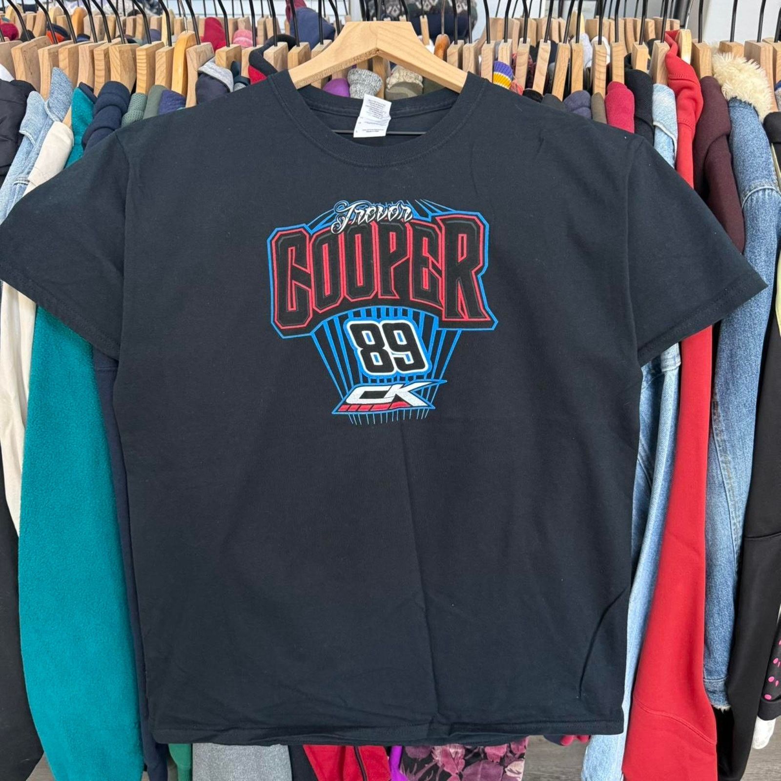Other Vintage Y2K Trevor Cooper Racing Tee Black Size US L / EU 52-54 / 3 - 4 Thumbnail