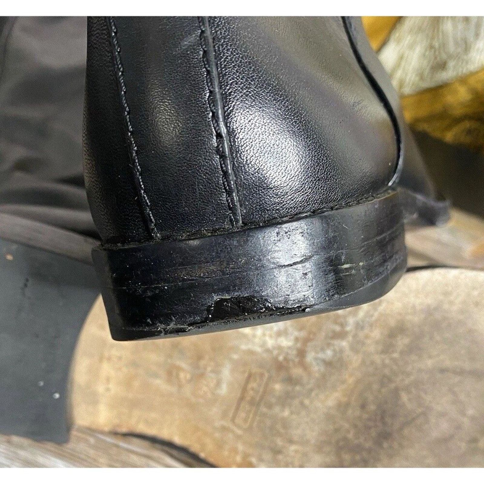 Coach Coach MAPLE A7136 Calf Leather Black Tall Boots BLACK 8.5 Size US 8.5 / IT 38.5 - 8 Thumbnail