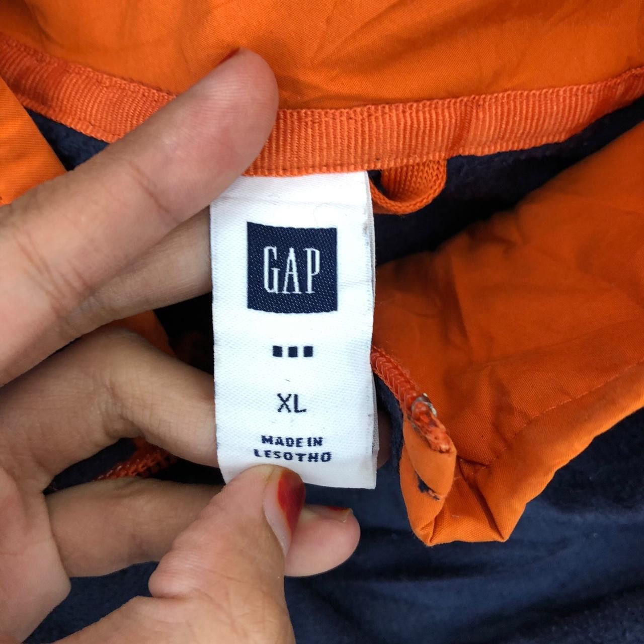 Gap GAP HALF ZIPPER Made In Lesotho Fleece Sweatshirt Sweater Size XL / US 12-14 / IT 48-50 - 5 Thumbnail