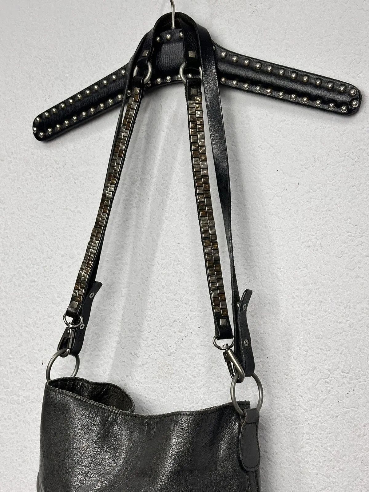 14th Addiction Vintage Japan Leather Bag Kapital Messenger Y2K Rare GOA Size ONE SIZE - 2 Thumbnail