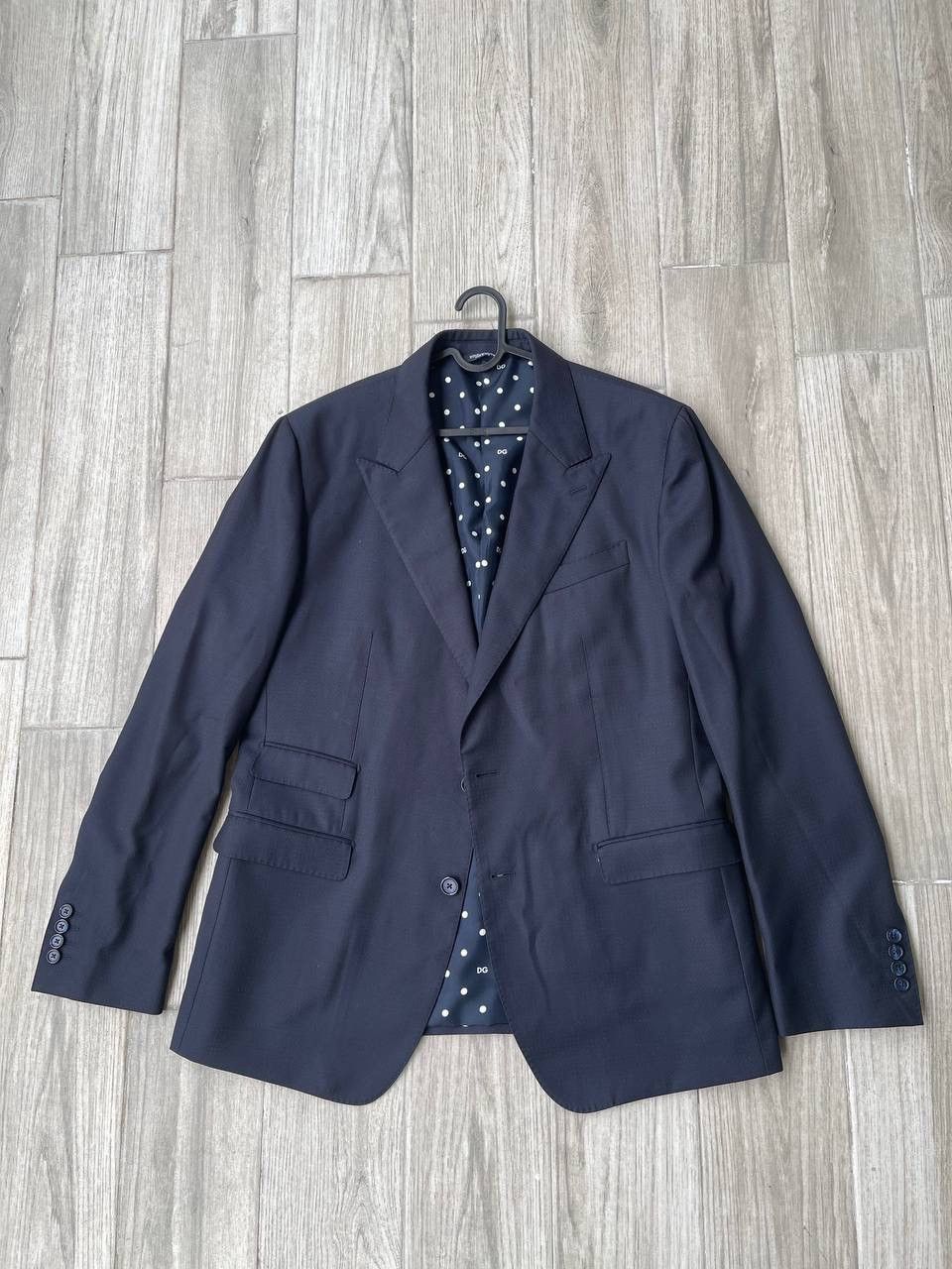 Dolce & Gabbana Dolce & Gabbana Napoli Blazer Polka Dot Lining Made in Italy Size 54L - 1 Thumbnail