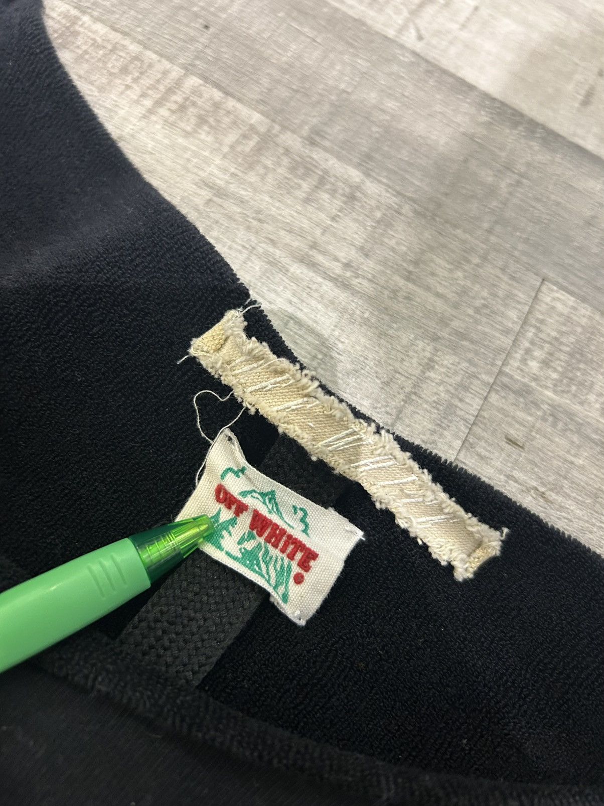 Off-White Off-White Distressed Pullover Sweater Size US XXL / EU 58 / 5 - 7 Thumbnail