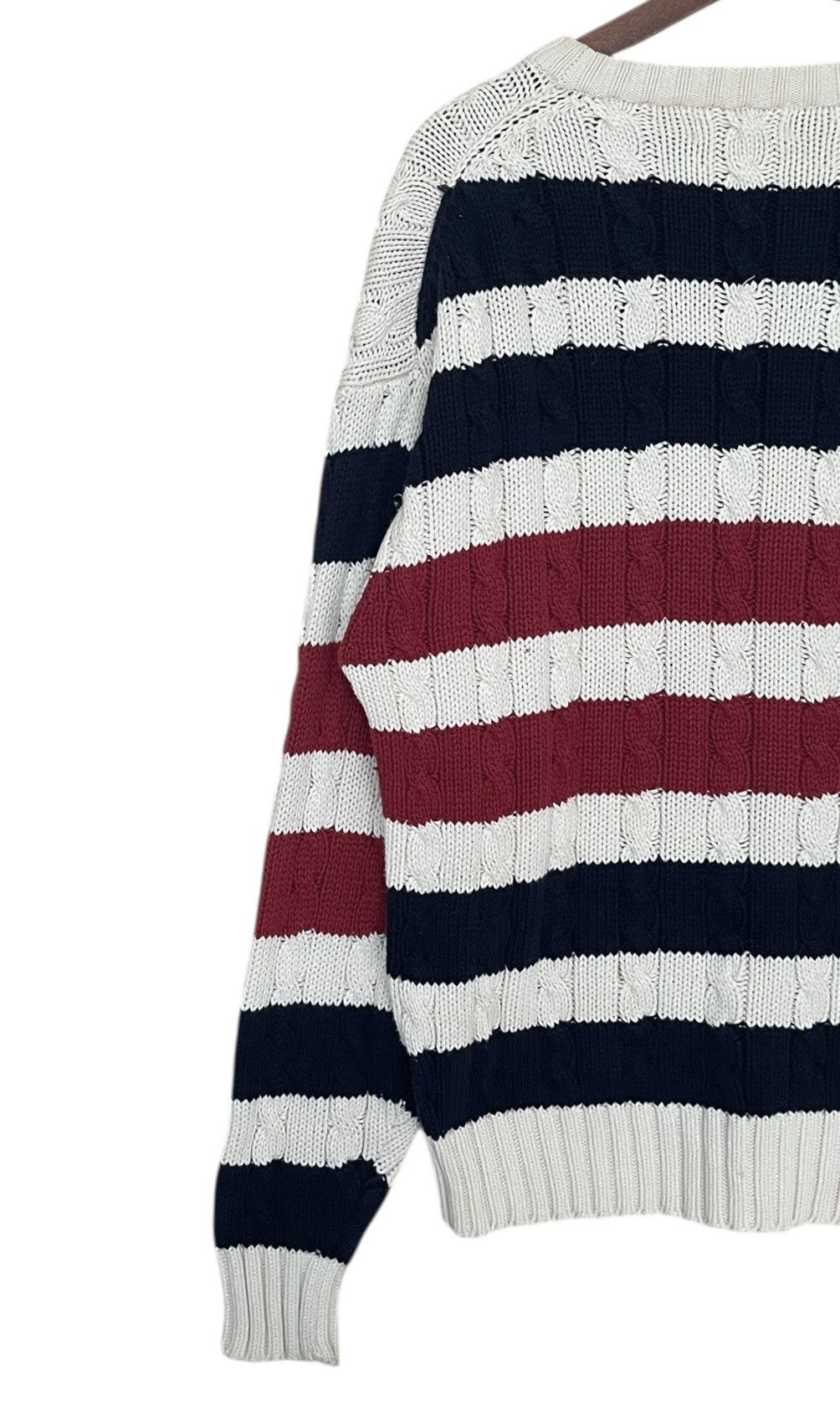 Japanese Brand × Vintage Vintage Japanese Brand Lincoln Knitwear Sweatshirt 1990s Size US L / EU 52-54 / 3 - 5 Thumbnail
