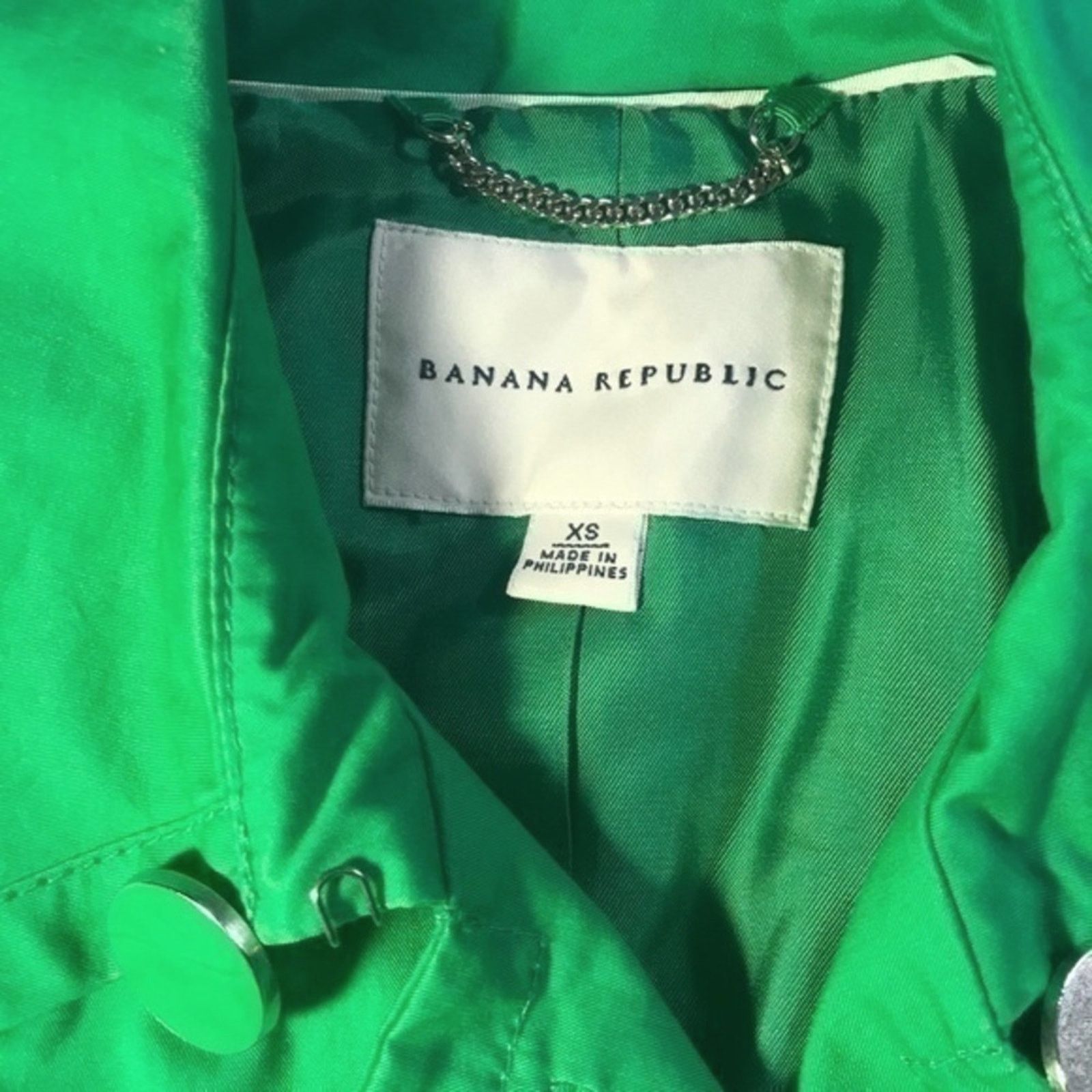 Banana Republic Banana Republic Coat in Green | Size XS Size XS / US 0-2 / IT 36-38 - 4 Thumbnail