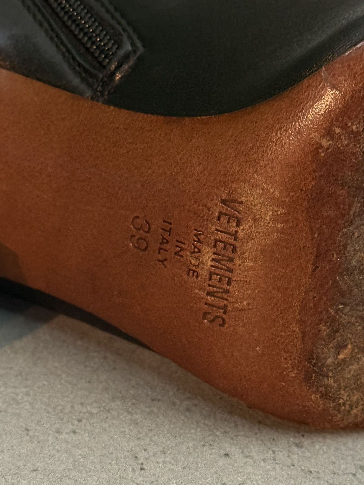Vetements VETEMENTS F/W 2016 Lighter Ankle Boots Size US 9 / IT 39 - 4 Thumbnail