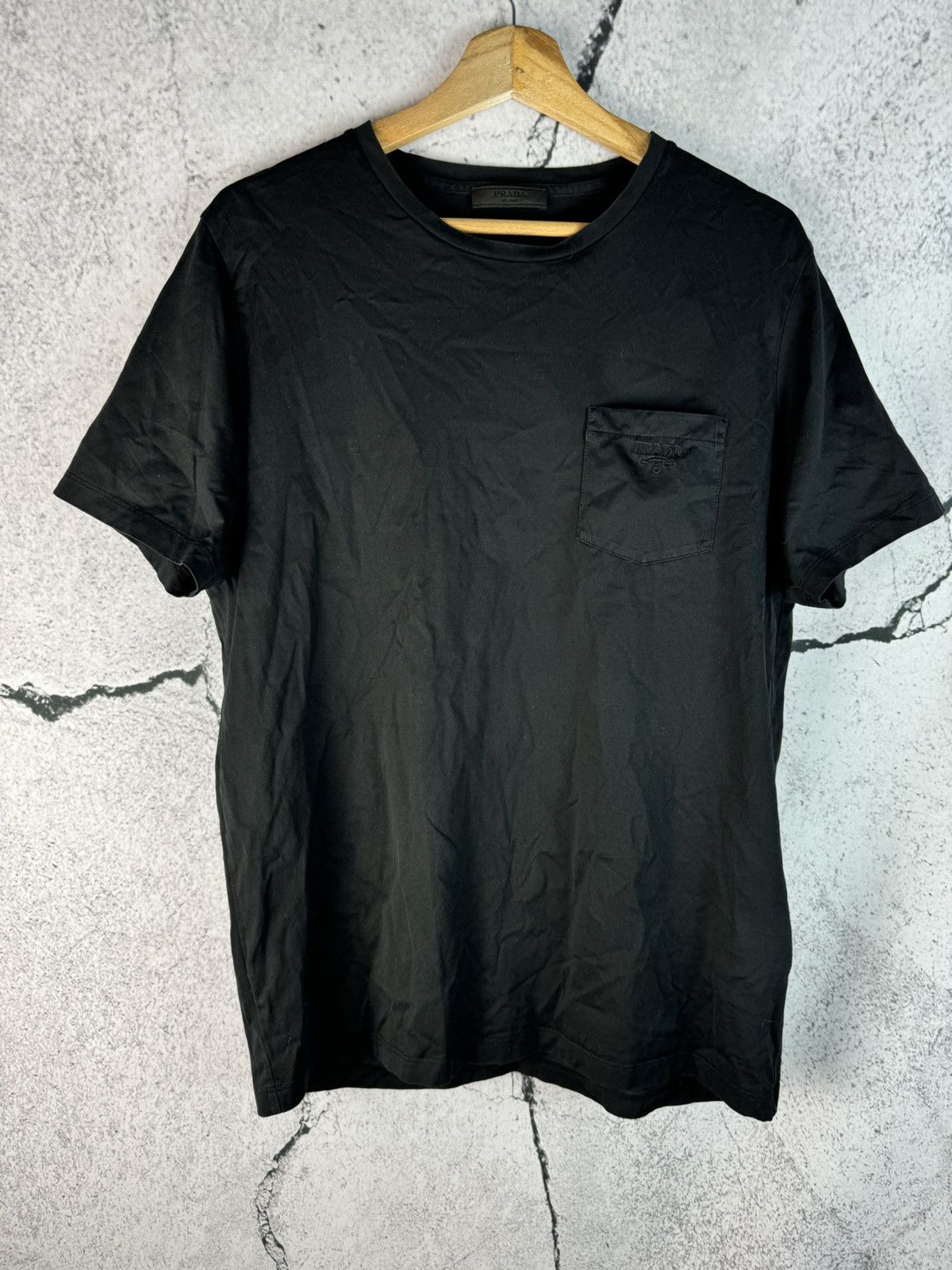 Prada Prada Pocket Logo T-shirt tee Size US L / EU 52-54 / 3 - 2 Thumbnail