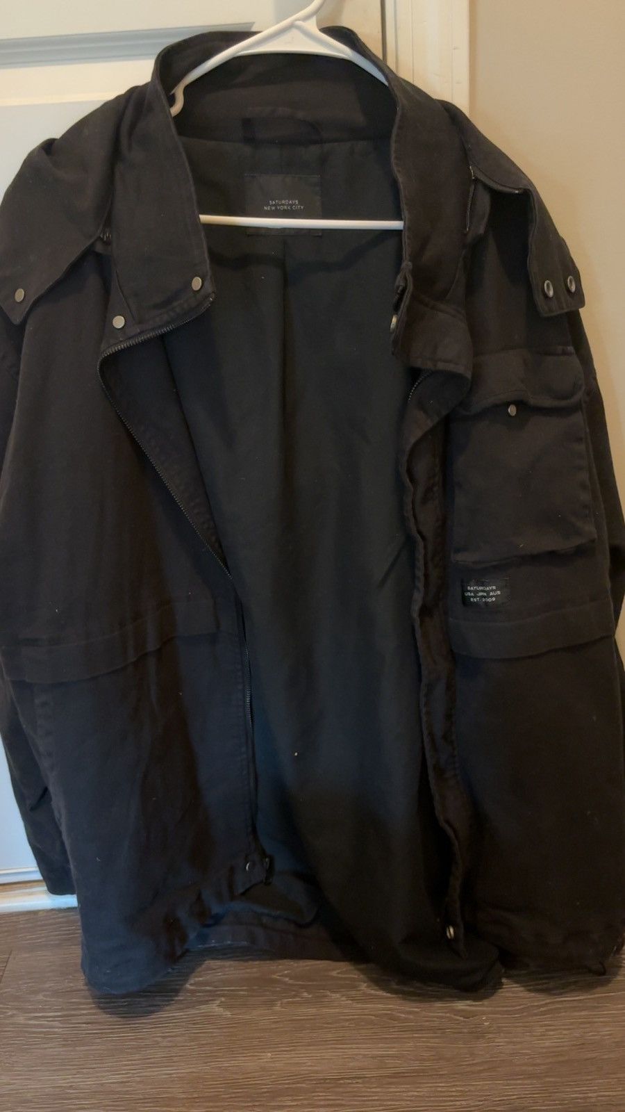 Saturdays NYC Stinson Twill Parka Size US XL / EU 56 / 4 - 1 Thumbnail