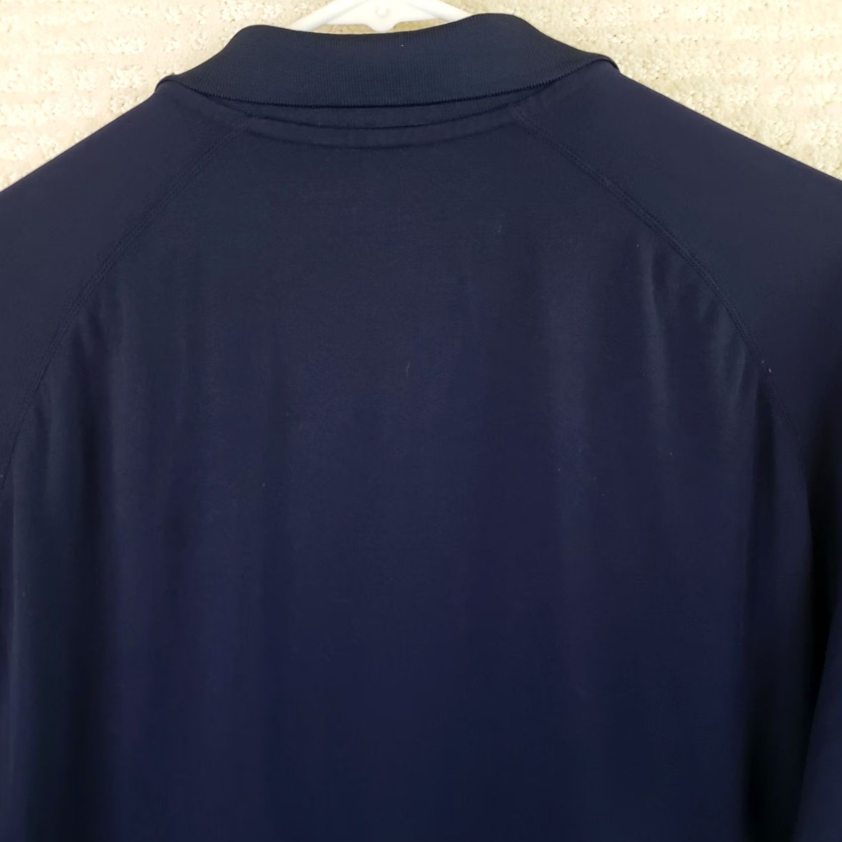 Fabletics Fabletics Polo Shirt Navy Blue XL Athletic Short Sleeve Golf Stretch New! Size US XL / EU 56 / 4 - 7 Thumbnail