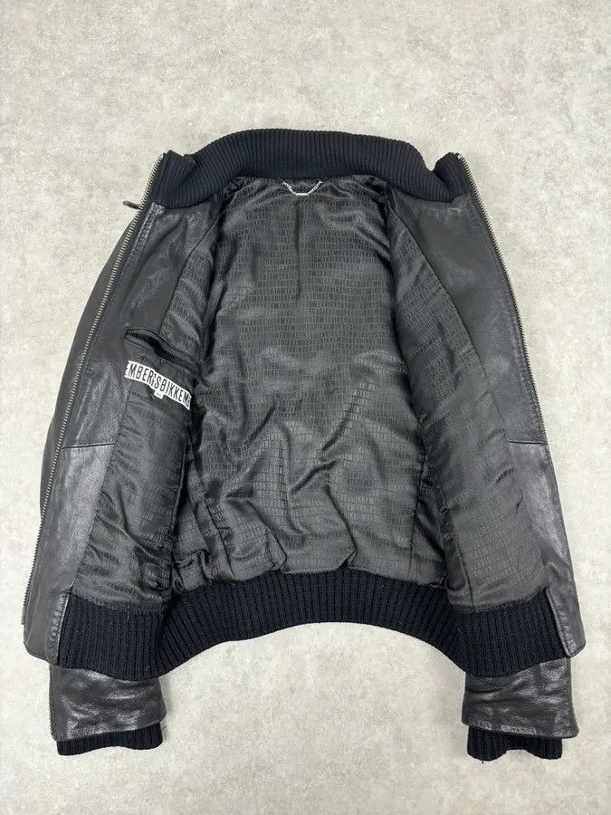 Dirk Bikkembergs AW2008 Dirk Bikkembergs Black Premium Mafia Leather Jacket Size US M / EU 48-50 / 2 - 7 Thumbnail