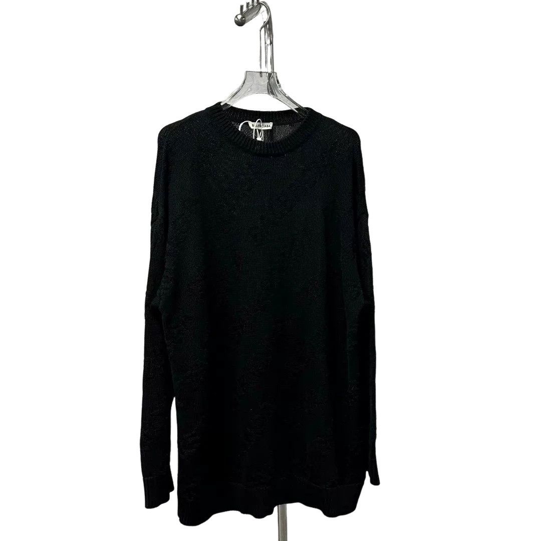 Balenciaga Balenciaga Tonal Jacquard Knit Sweater Size M Size US M / EU 48-50 / 2 - 1 Thumbnail