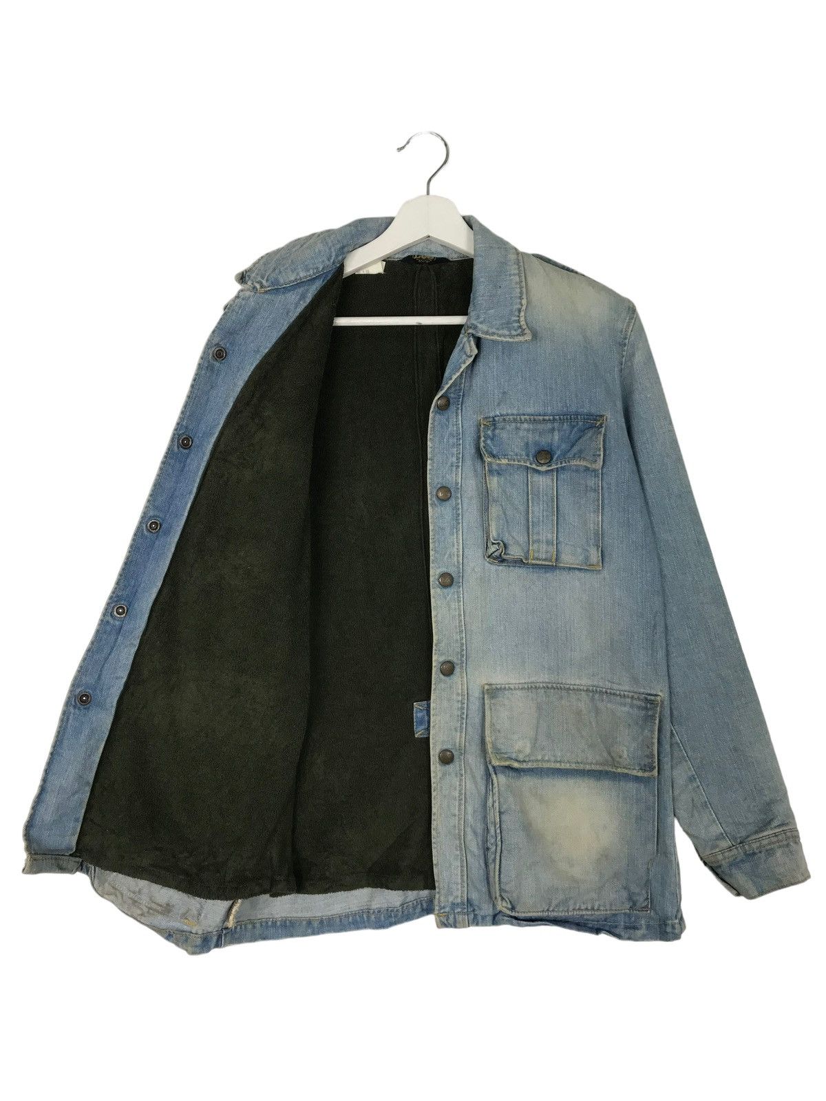 Lee 🔥 LEE X N HOLLYWOOD FOUR POCKET DENIM JACKET Size US S / EU 44-46 / 1 - 5 Thumbnail