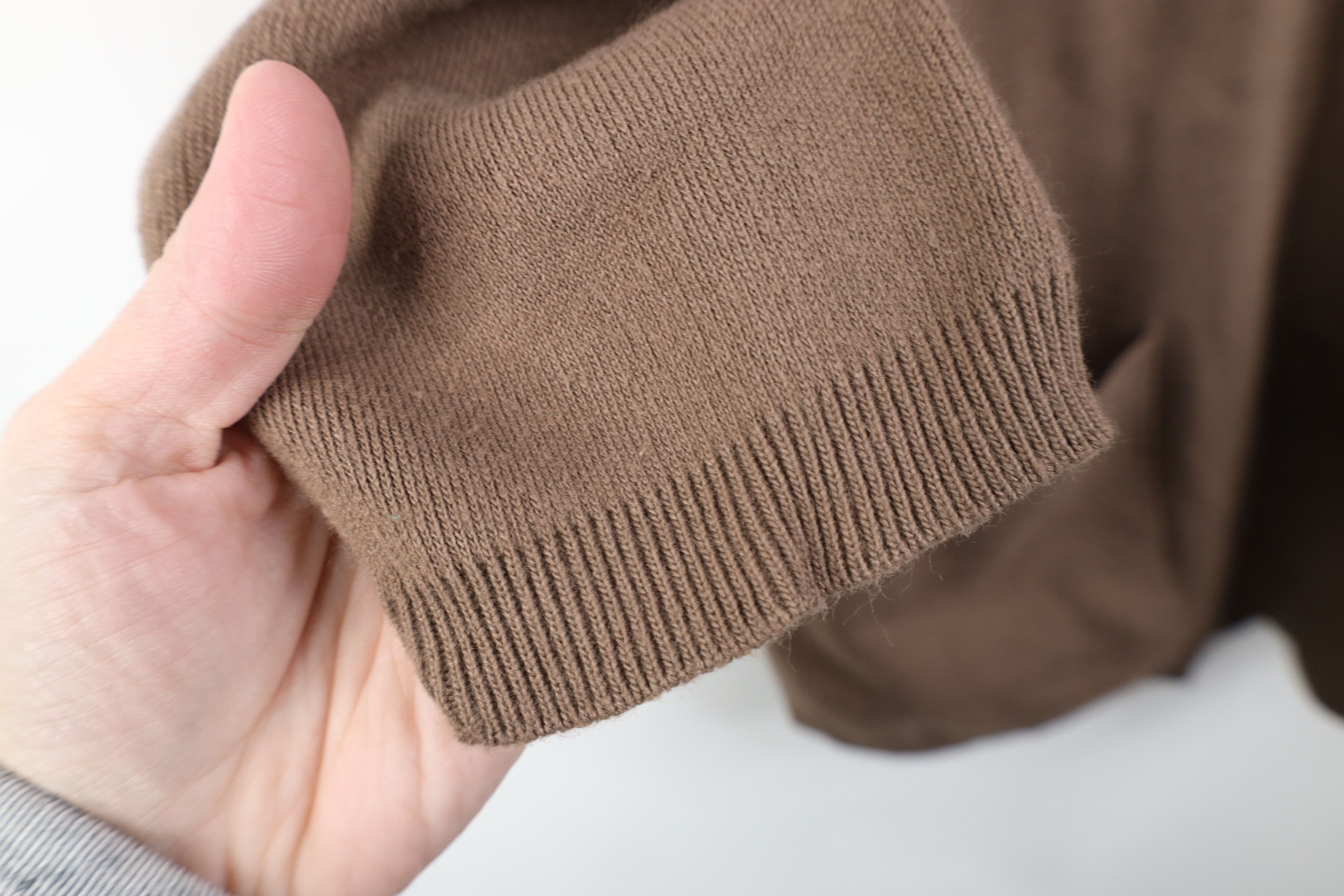Vintage Vintage 90s Streetwear Ribbed Knit Pocket Sweater USA Size M / US 6-8 / IT 42-44 - 8 Thumbnail