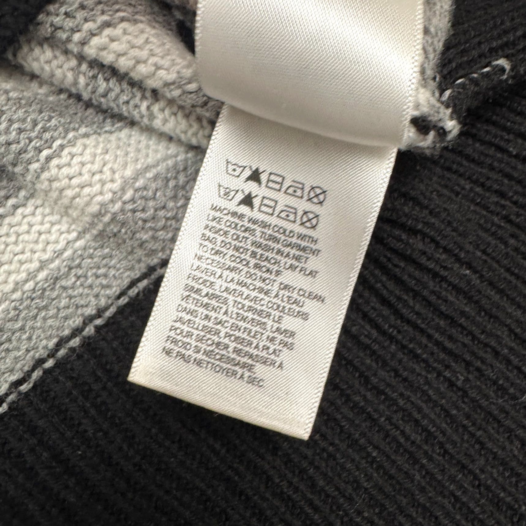 Lucky Brand Lucky Brand Women's Large Striped Colorblock Knit Sweater Multicolor Crew Neck Regular Fit Size L / US 10 / IT 46 - 6 Thumbnail