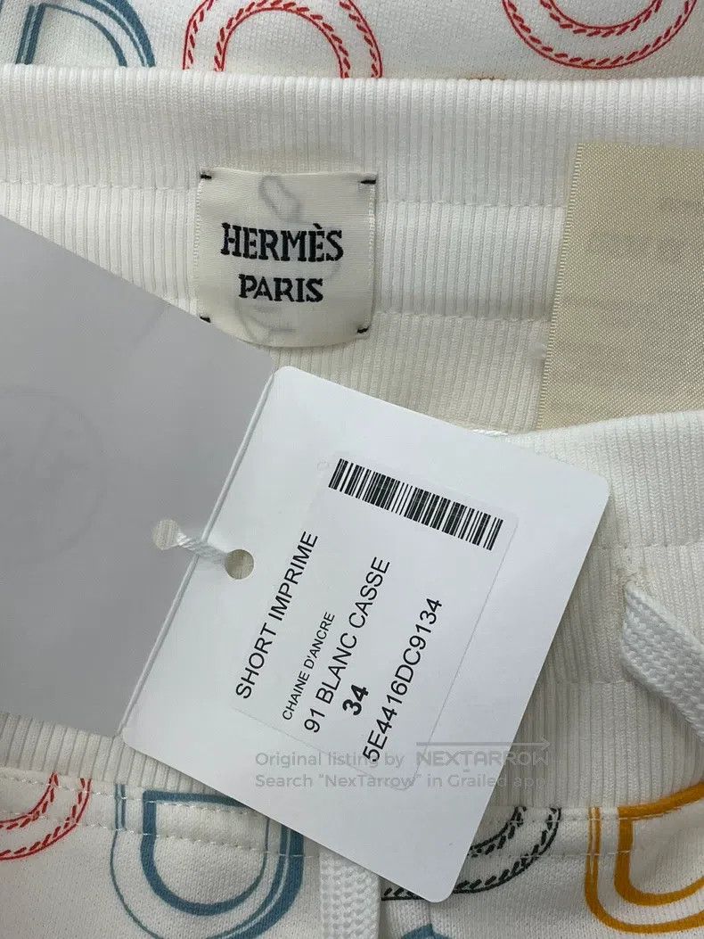 Hermes Hermes Colorful Pig Nose Printed Shorts Size 42" / US 20 - 4 Thumbnail