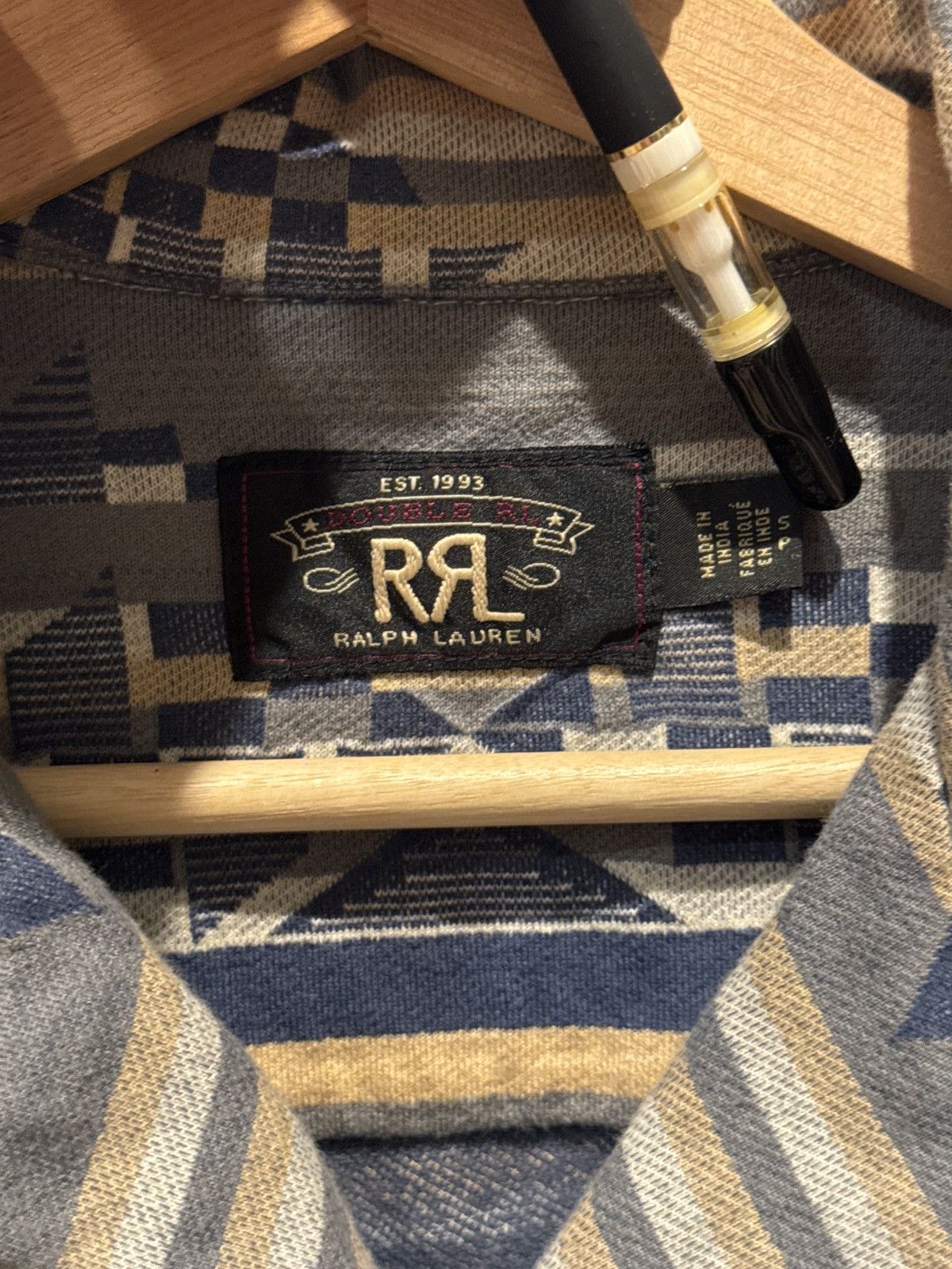 RRL Ralph Lauren RRL southwestern pattern shirt Size US S / EU 44-46 / 1 - 2 Thumbnail