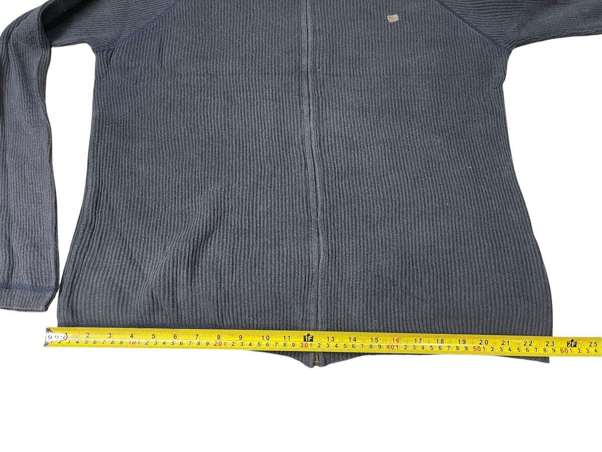 Ralph Lauren Vintage Ralph Lauren Waffle Faded Long Sleeve Zipper Up Size US XL / EU 56 / 4 - 4 Thumbnail