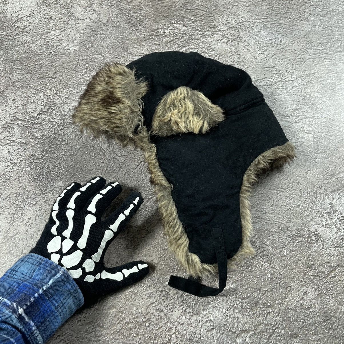 Vintage Vintage 90s Mohair Beanie Fuzzy Grunge Skate Alt Streetwear Size ONE SIZE - 1 Thumbnail