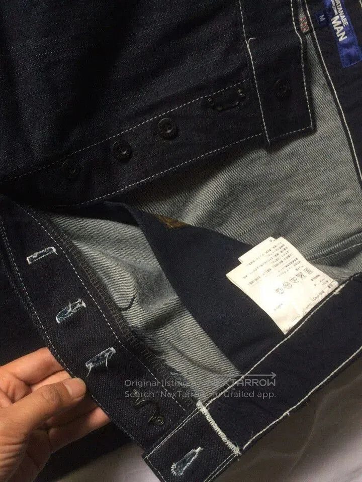 Junya Watanabe CDG Junya Watanabe Wide-Leg Jeans. Size US 29 - 5 Thumbnail