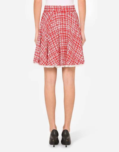 Dolce & Gabbana o1y0925 Mini Skirt in Red/White Size 30" / US 8 / IT 44 - 4 Thumbnail