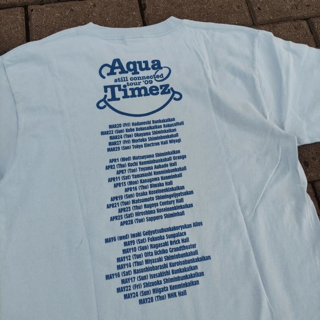 Band Tees Aqua Timez Tour 2009 Band Tee Size US M / EU 48-50 / 2 - 4 Thumbnail