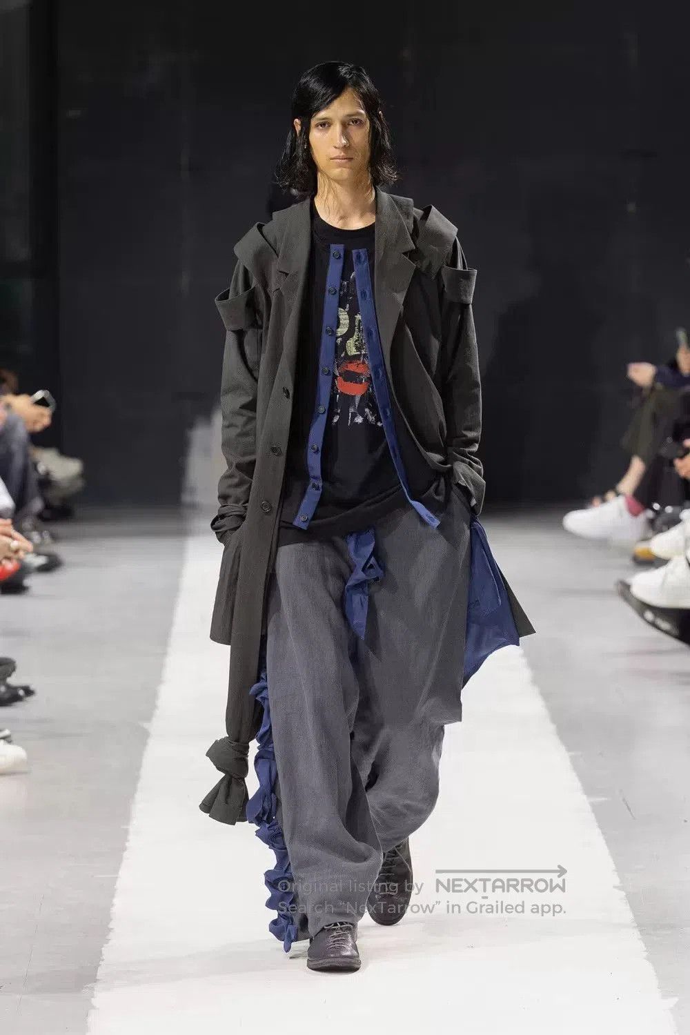Yohji Yamamoto Yohji Yamamoto Black Long Sleeve T. Size US M / EU 48-50 / 2 - 3 Thumbnail
