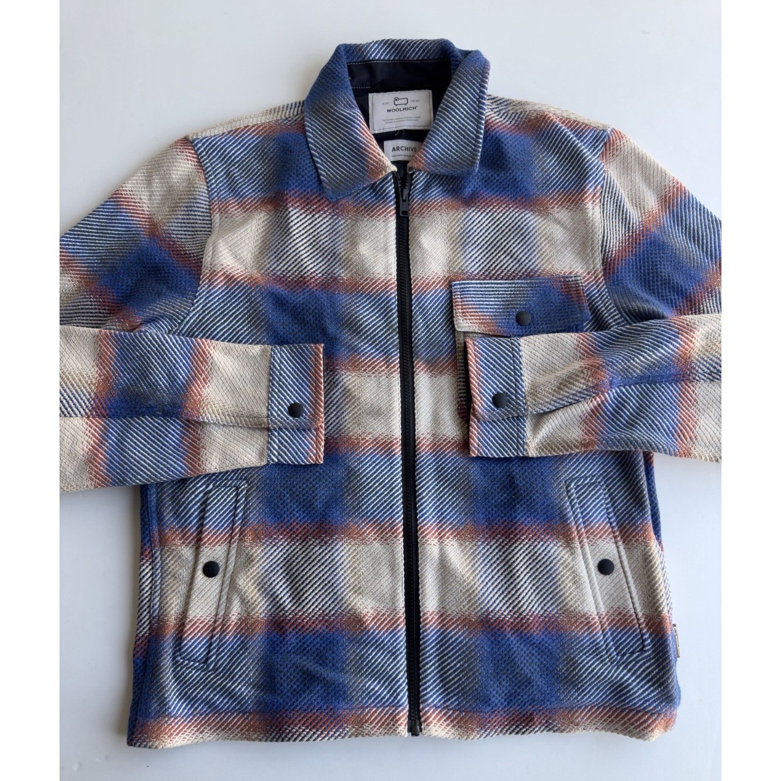 Woolrich Woolen Mills Woolrich Woolen Mills Timber plaid cotton overshirt Size M Size US M / EU 48-50 / 2 - 2 Thumbnail