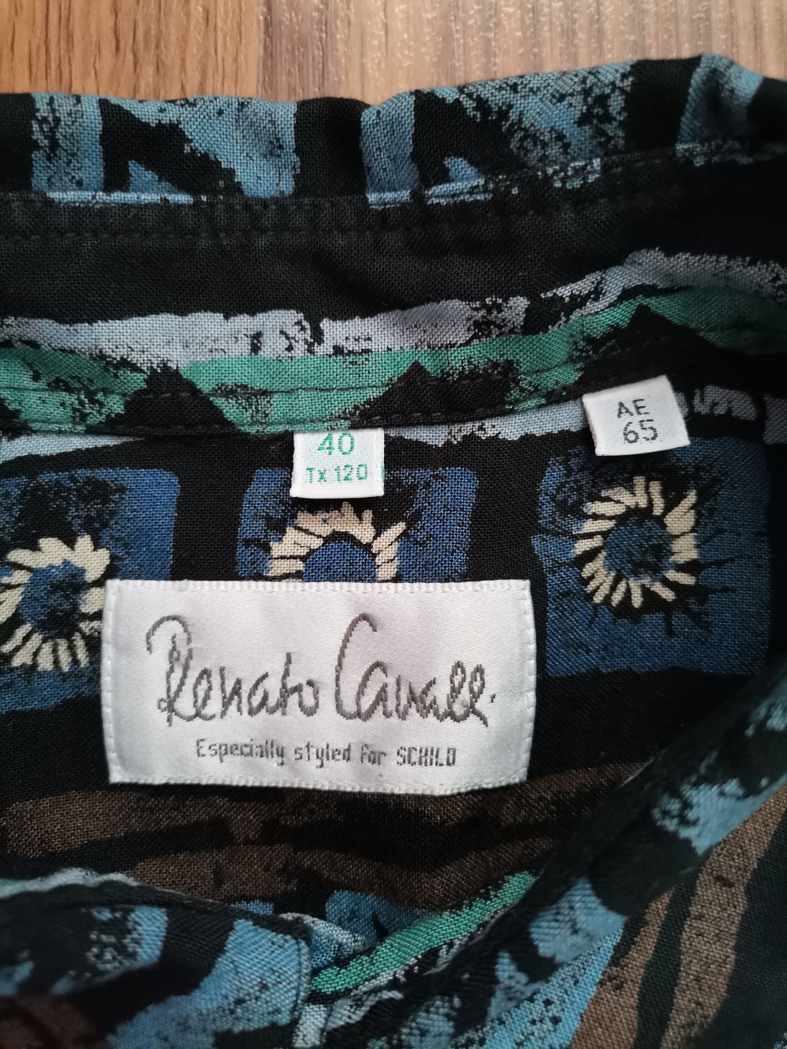 Vintage Vintage Renato Cavalli Abstract Shirt Size US L / EU 52-54 / 3 - 3 Thumbnail