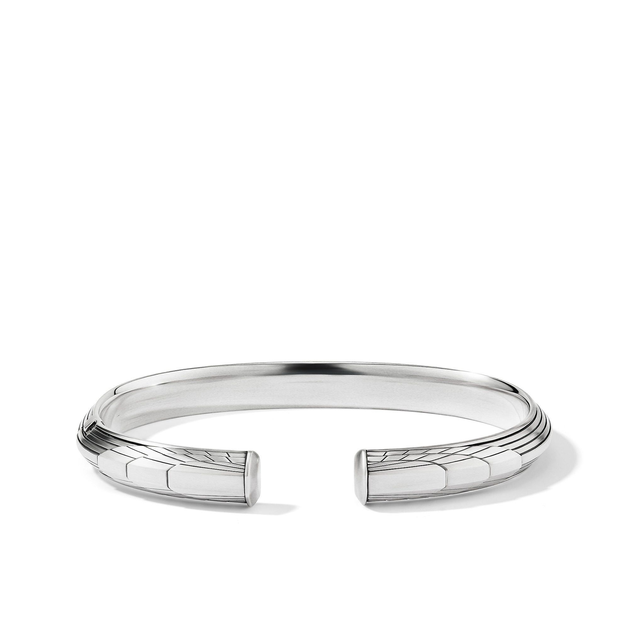 David Yurman o1w1db10526 B25747M /Size:M/Empire Cuff Bracelet in Silver Size ONE SIZE - 2 Thumbnail